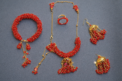 Woman Handmade Jewellery Set with Breaclet