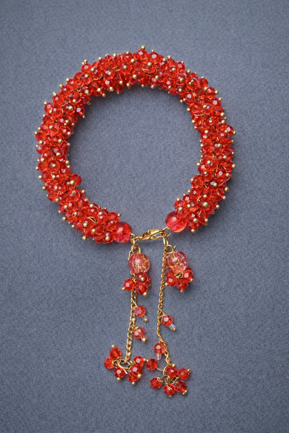 Woman Handmade Jewellery Set with Breaclet